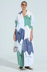 NOT YOUR BOYFRIENDS SHIRT MAXI DRESS