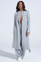COZY LUXE KNIT TRENCH