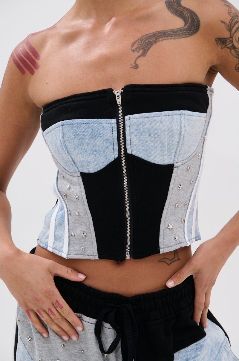 DECONSTRUCTED MASTERPIECE CORSET TOP