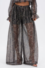 BEST GUEST LACE PALAZZO PANT