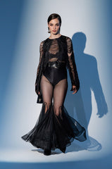IT ONLY GETS BETTER MESH FLARE LEGGING