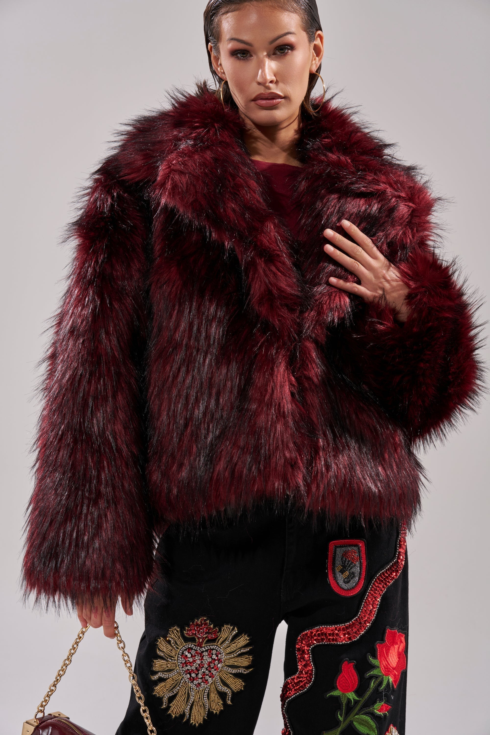 MICHIGAN AVE FAUX FUR