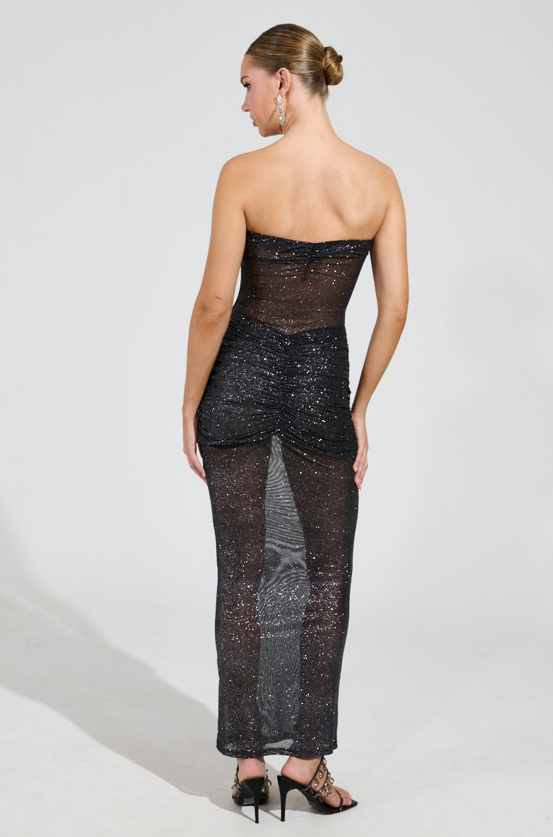 GONE VIRAL SHEER MAXI DRESS