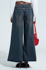 LOTS OF LOVE FOR YOU LOW RISE DENIM PANT