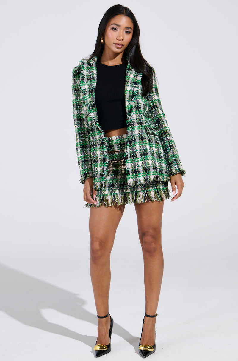 GEORGIA TWEED BLAZER