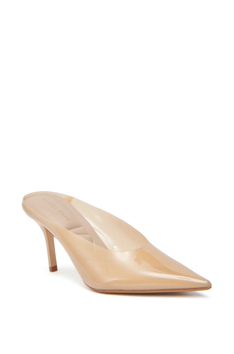AZALEA WANG EEMIL NUDE PUMP STILETTO