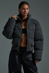 HOUDINI RHINESTONE PUFFER