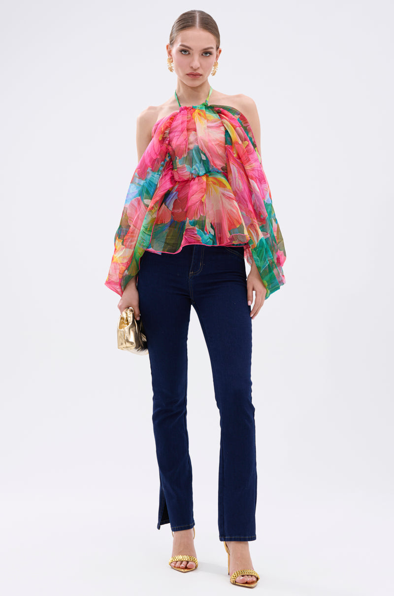 JAZZY FLORAL BLOUSE