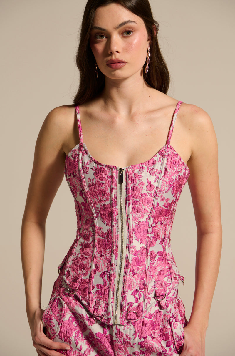 MILEY JACQUARD CORSET