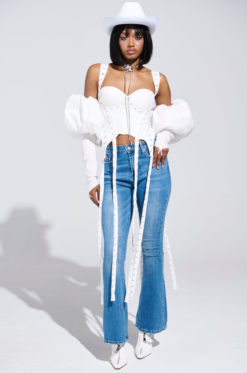 RIP YOU OFF BOOTCUT JEANS