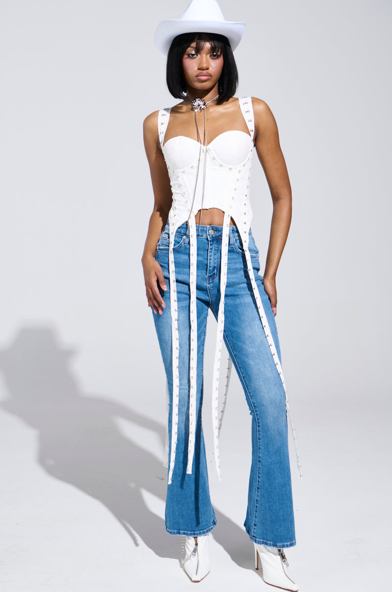 RIP YOU OFF BOOTCUT JEANS