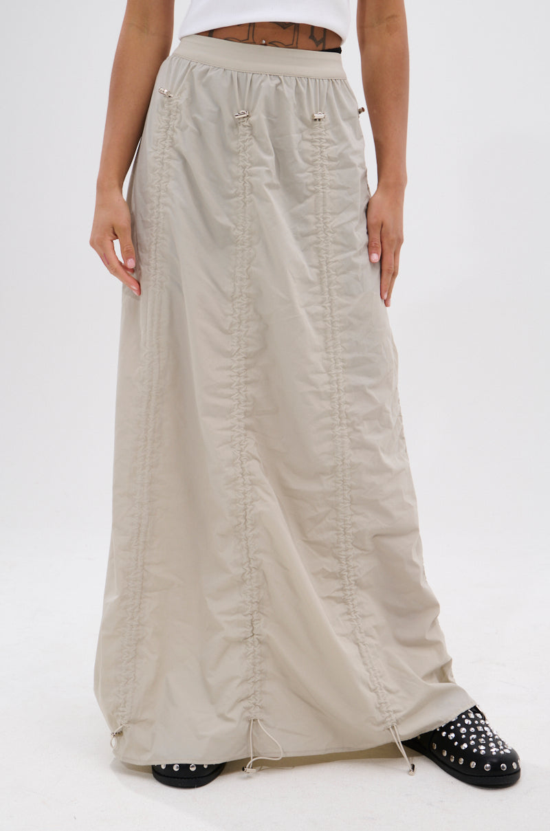 BELLA PARACHUTE MAXI SKIRT
