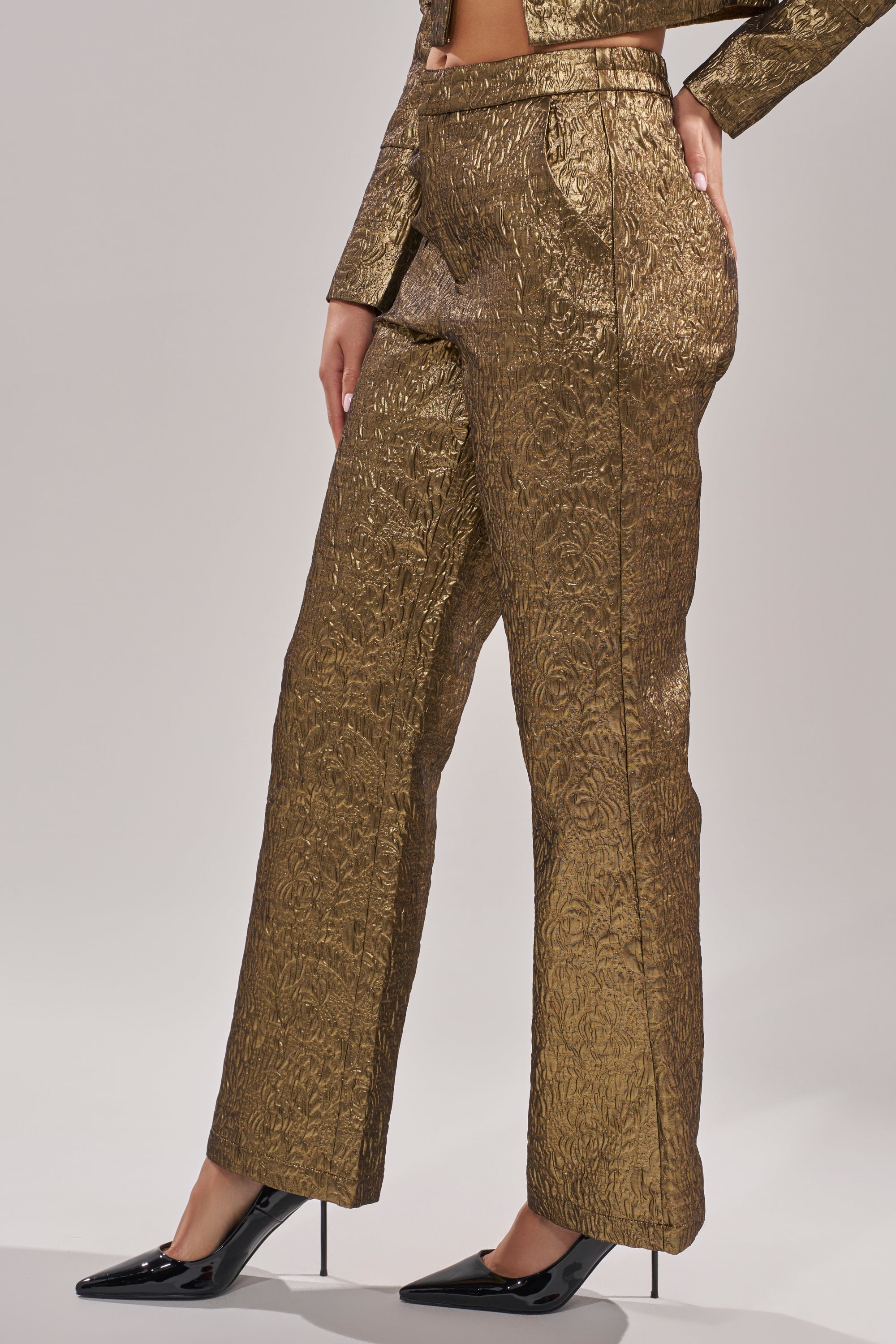 DAPHNE BROCADE TROUSER