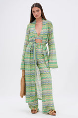 JUST A FEELING CROCHET DUSTER CARDIGAN