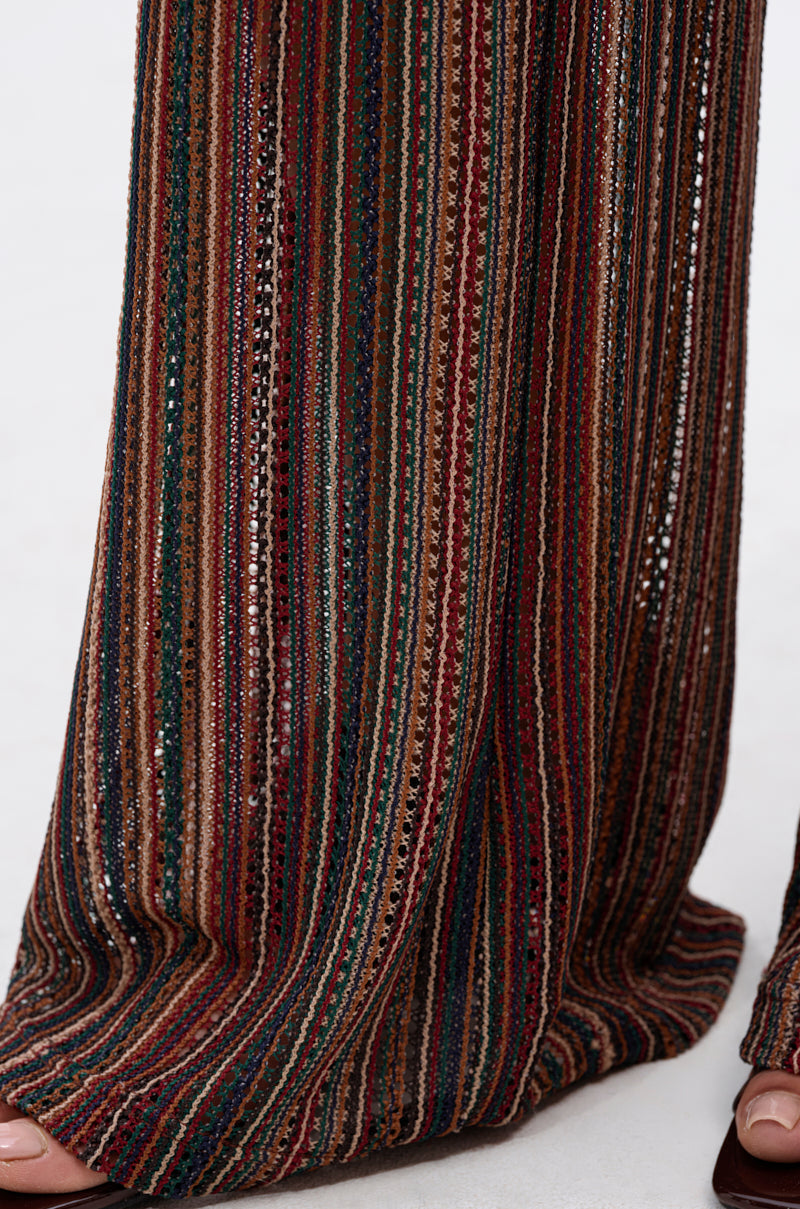 CANDICE STRIPE WIDE LEG PANT