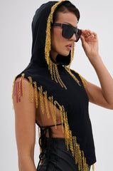 HOW DEEP IS YOUR LOVE HOODED TOP