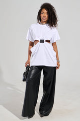GIRL BOSS MOMENTS CUT OUT T-SHIRT