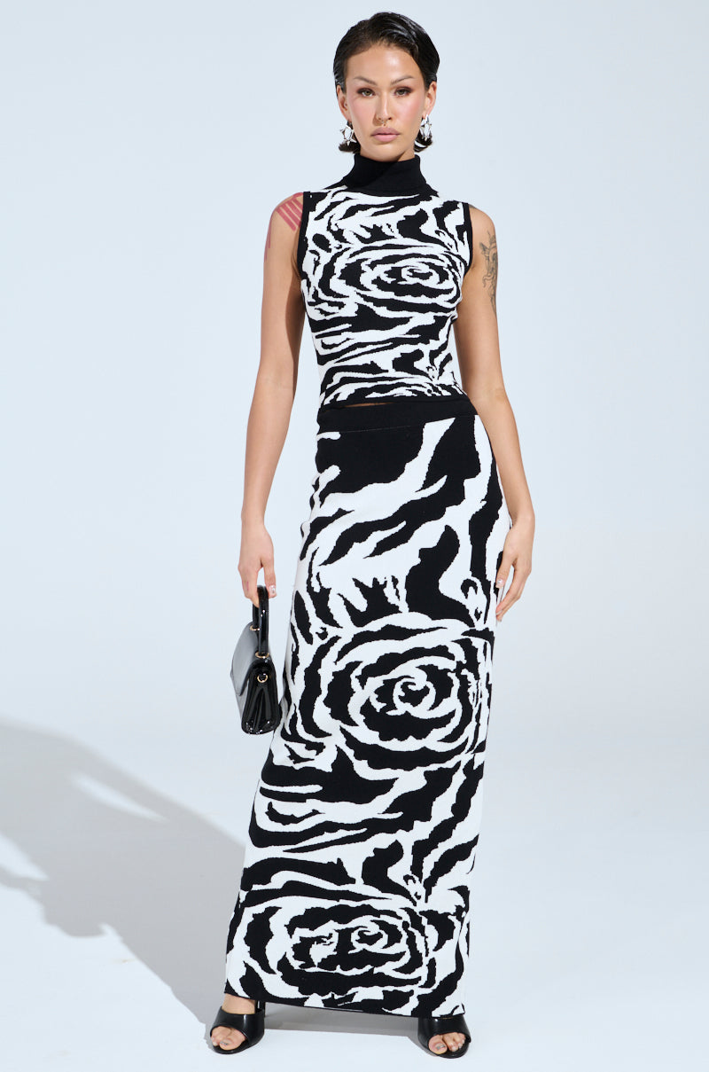 ROSEY MAXI KNIT SKIRT