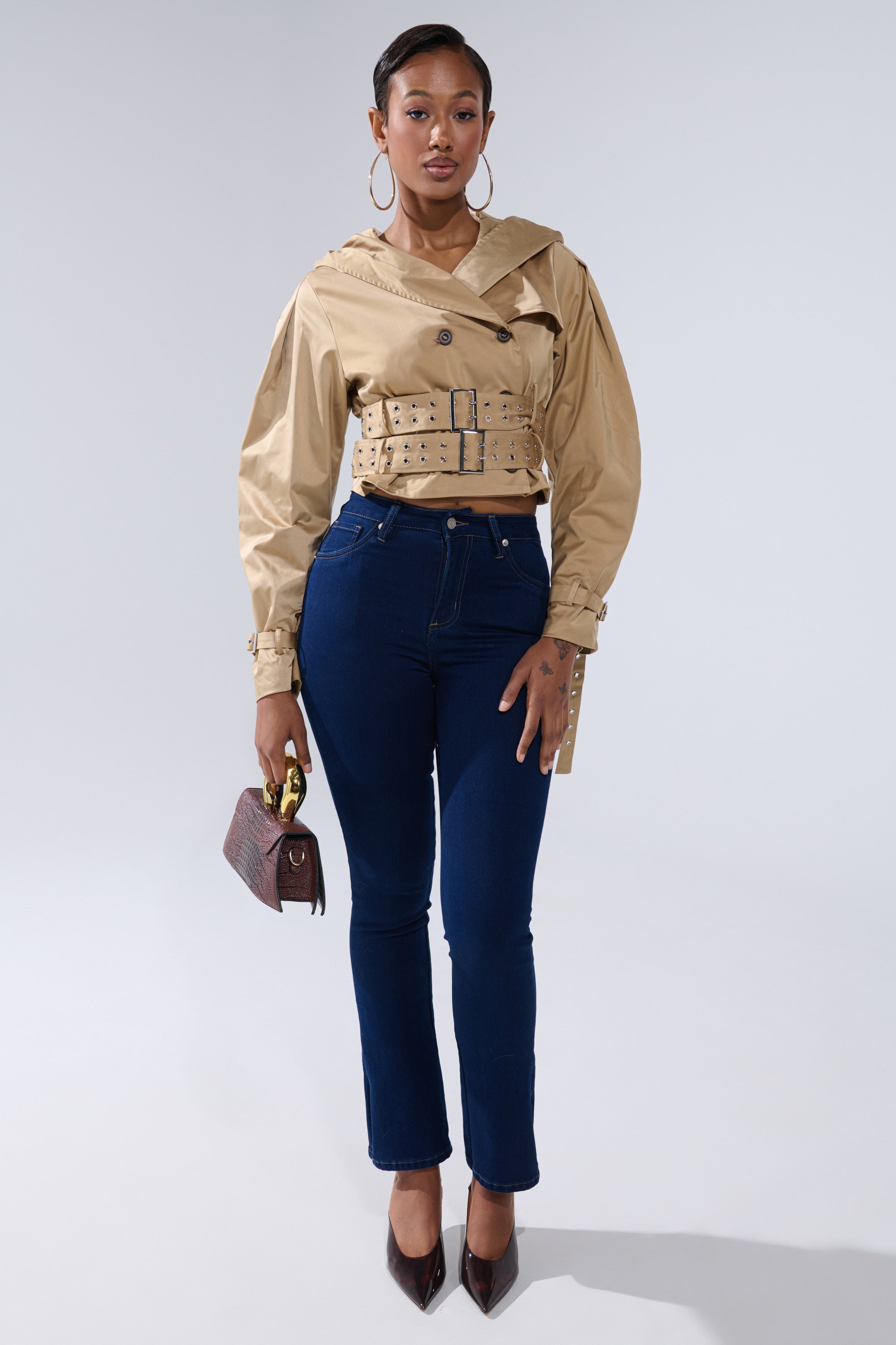 ON DUTY CROPPED JACKET