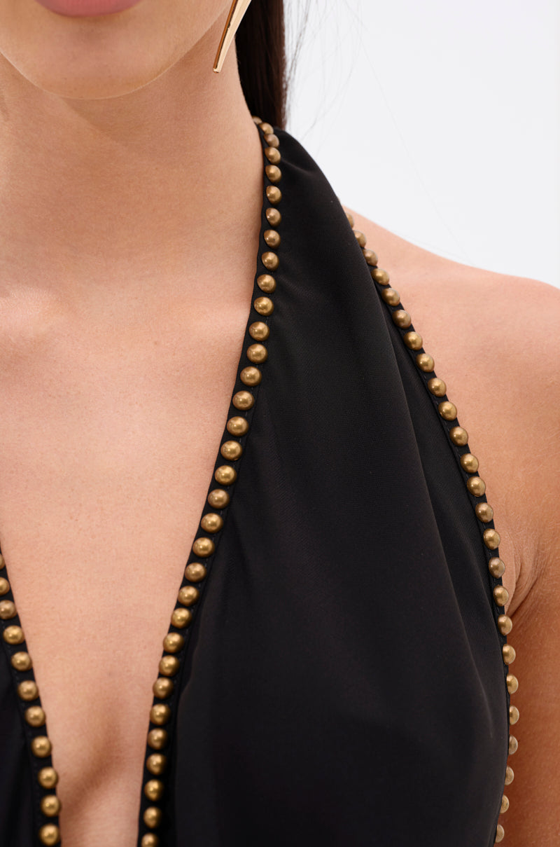 GENIE IN A BOTTLE HALTER TOP