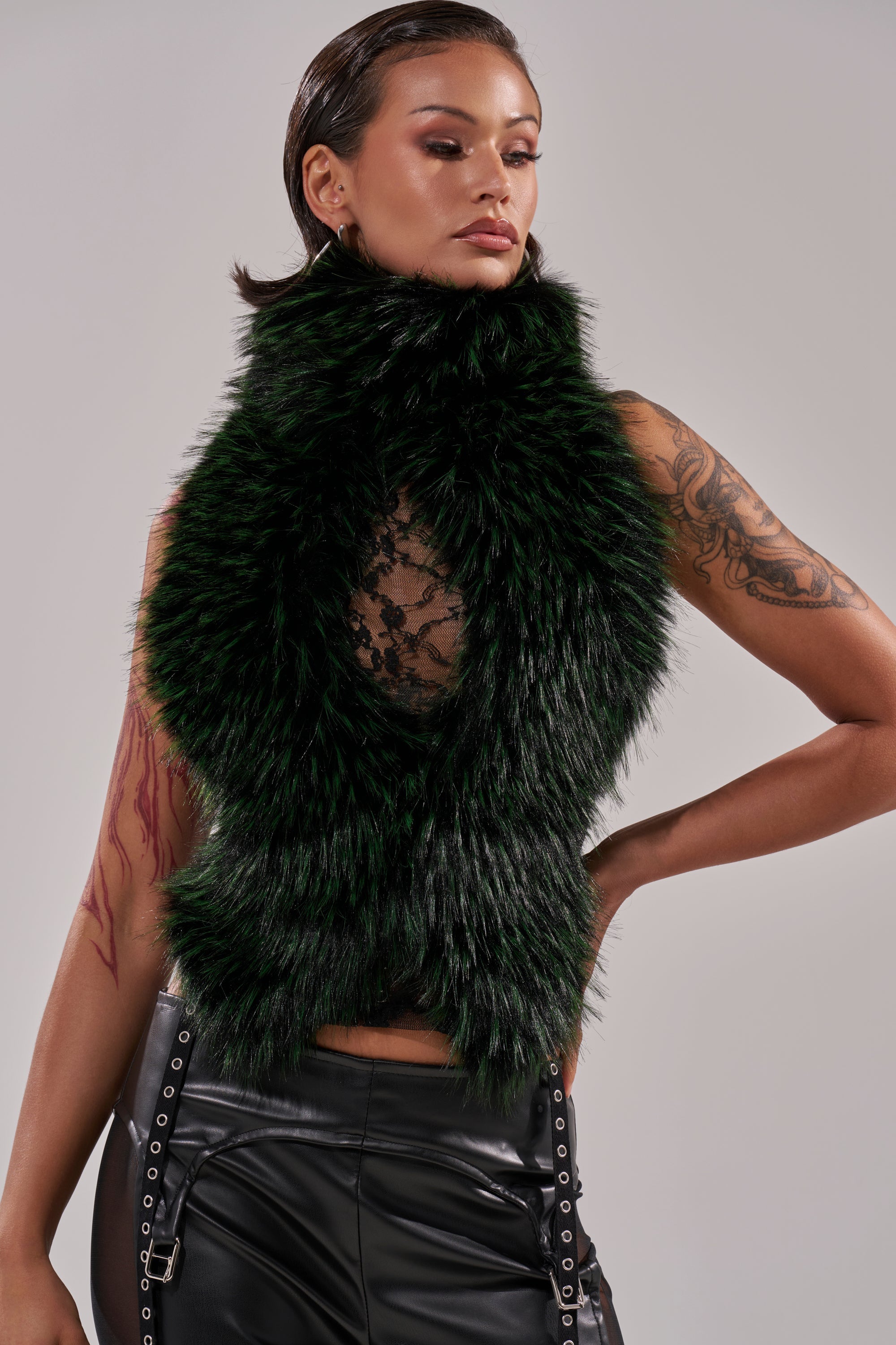FEEL ME BABY FUR BLOUSE