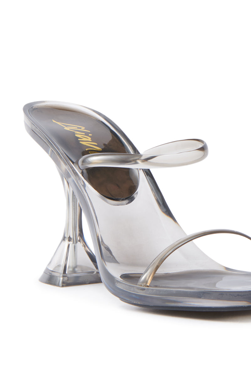 MINA BLACK JELLY SANDAL