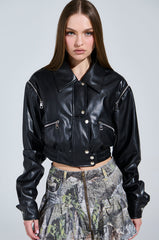 PORTLAND CROPPED MOTO