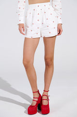 FLOWER WOMAN SHORT