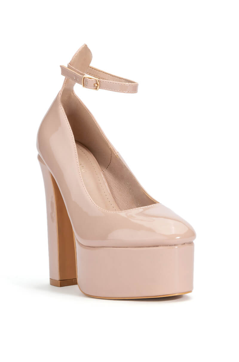 AZALEA WANG LUCIANA SEXY PUMP IN NUDE
