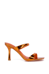 AZALEA WANG RAMIRO ORANGE METALLIC SANDAL
