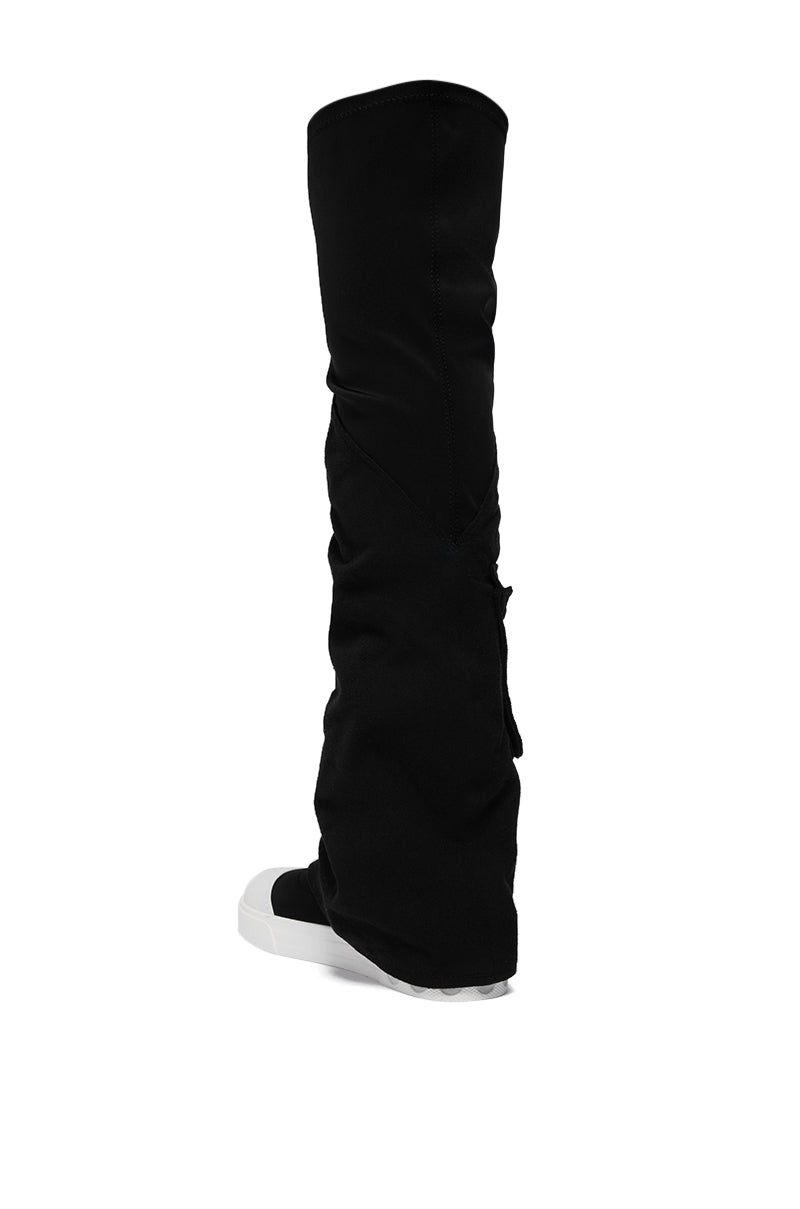 AZALEA WANG TAZULA OVER THE KNEE SNEAKER