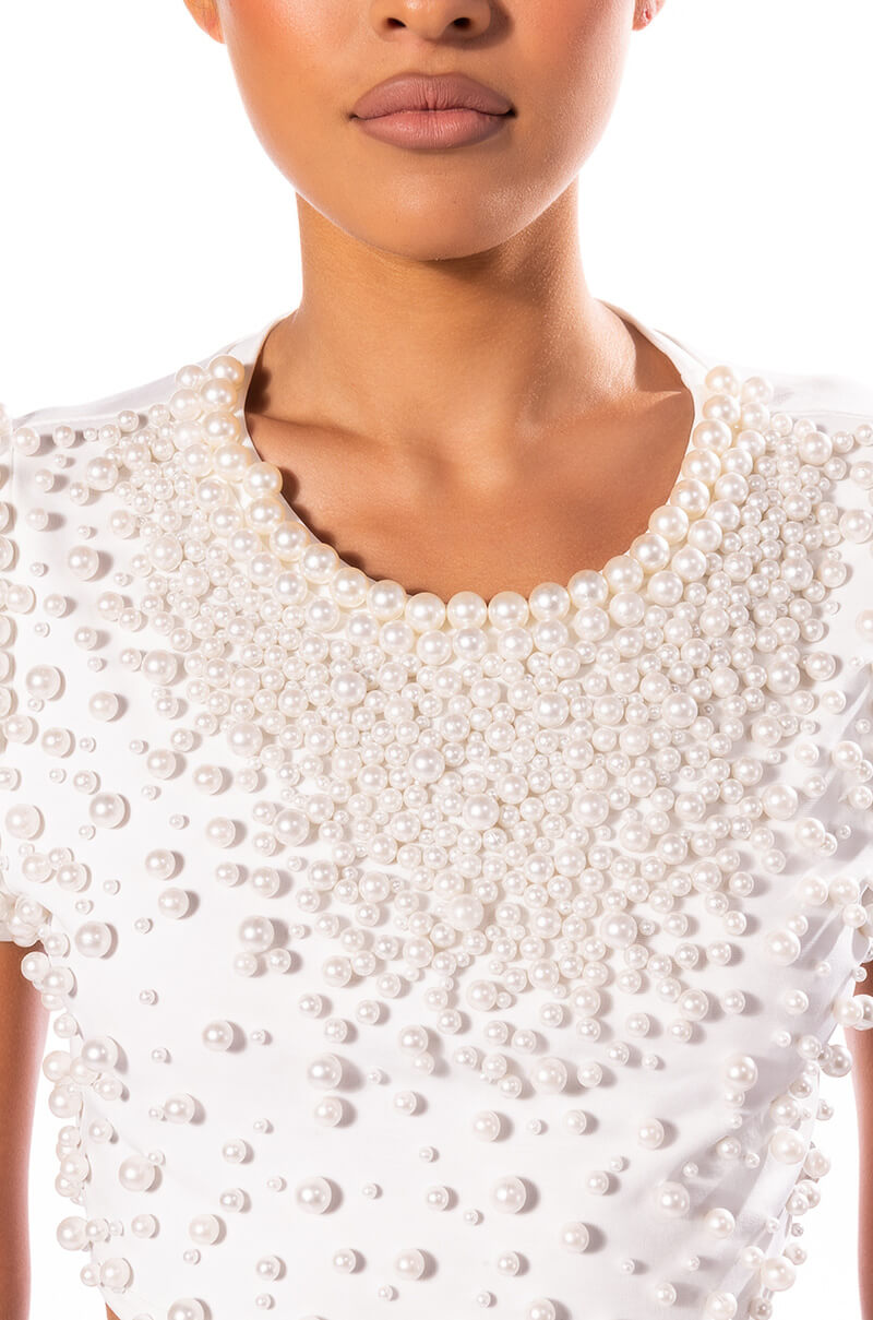 BLING IT ON EMBELLISHED T SHIRT
