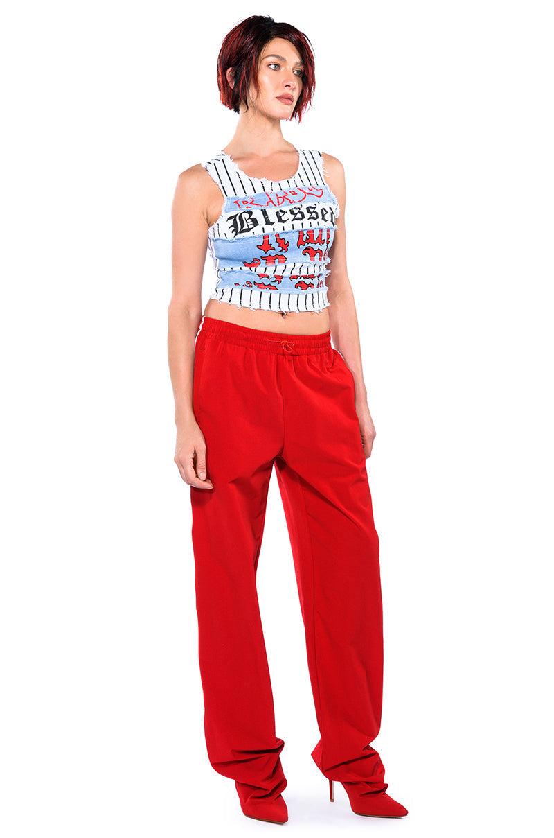E GIRL SLEEVELESS TOP