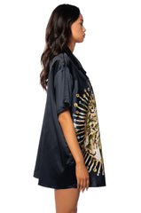 GODDESS BALLER BUTTON DOWN TOP