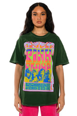 GREEN PINK FLOYD PIGMENT DYED TSHIRT