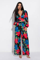 ELISABETTA WIDE LEG PALAZZO PANT