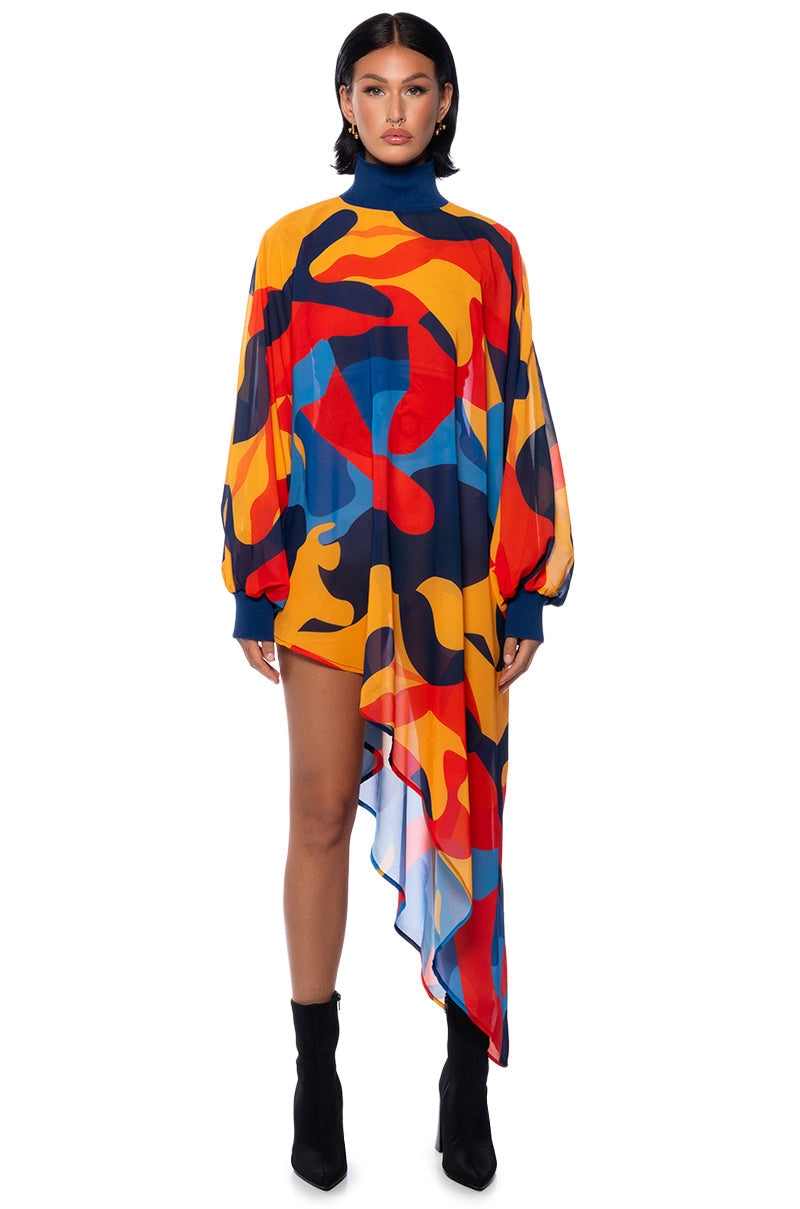 JUNE ASYMMETRICAL DRESS