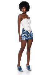 ASTRA CARGO SHORTS IN BLUE