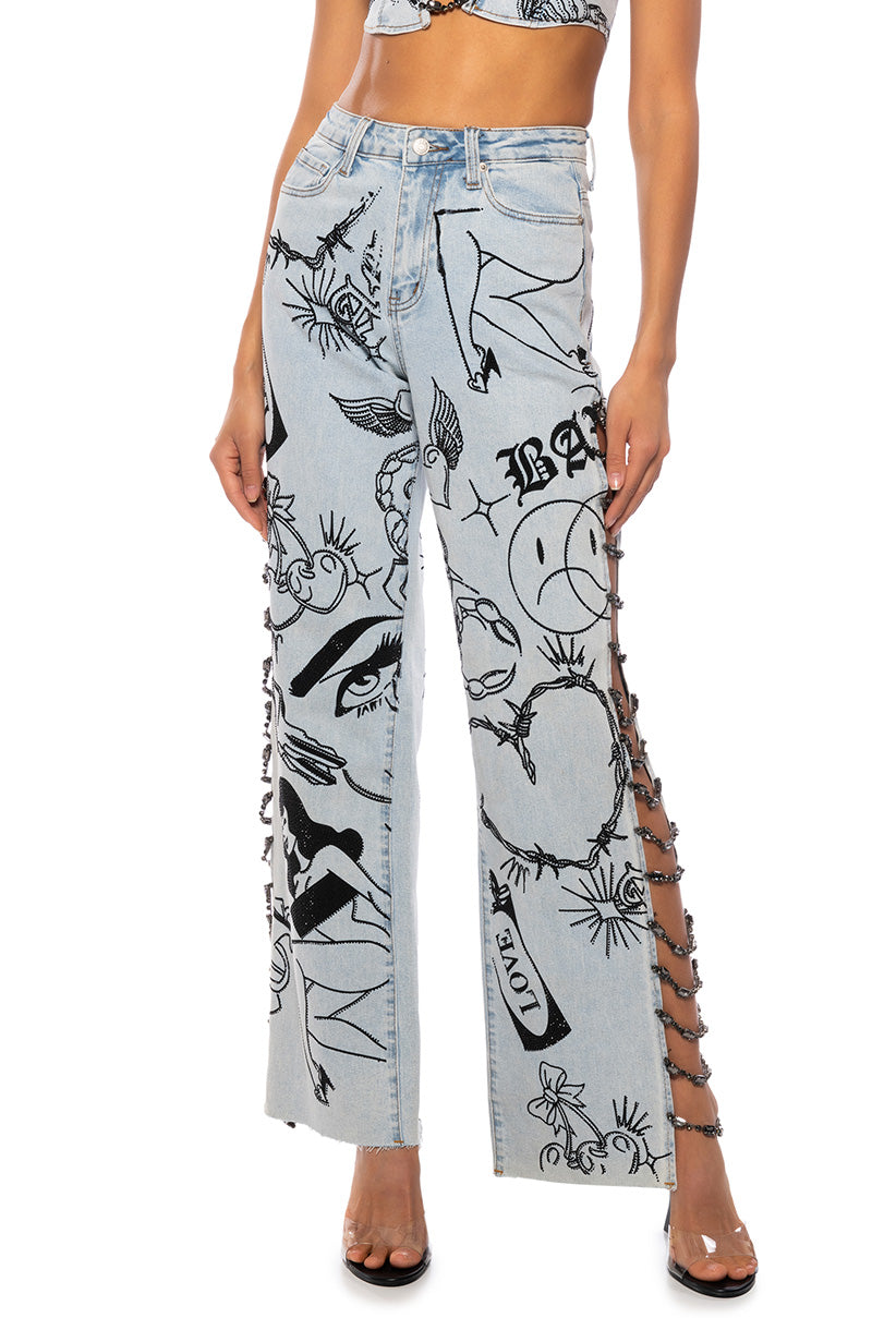 NEW INK RELAXED DENIM JEANS