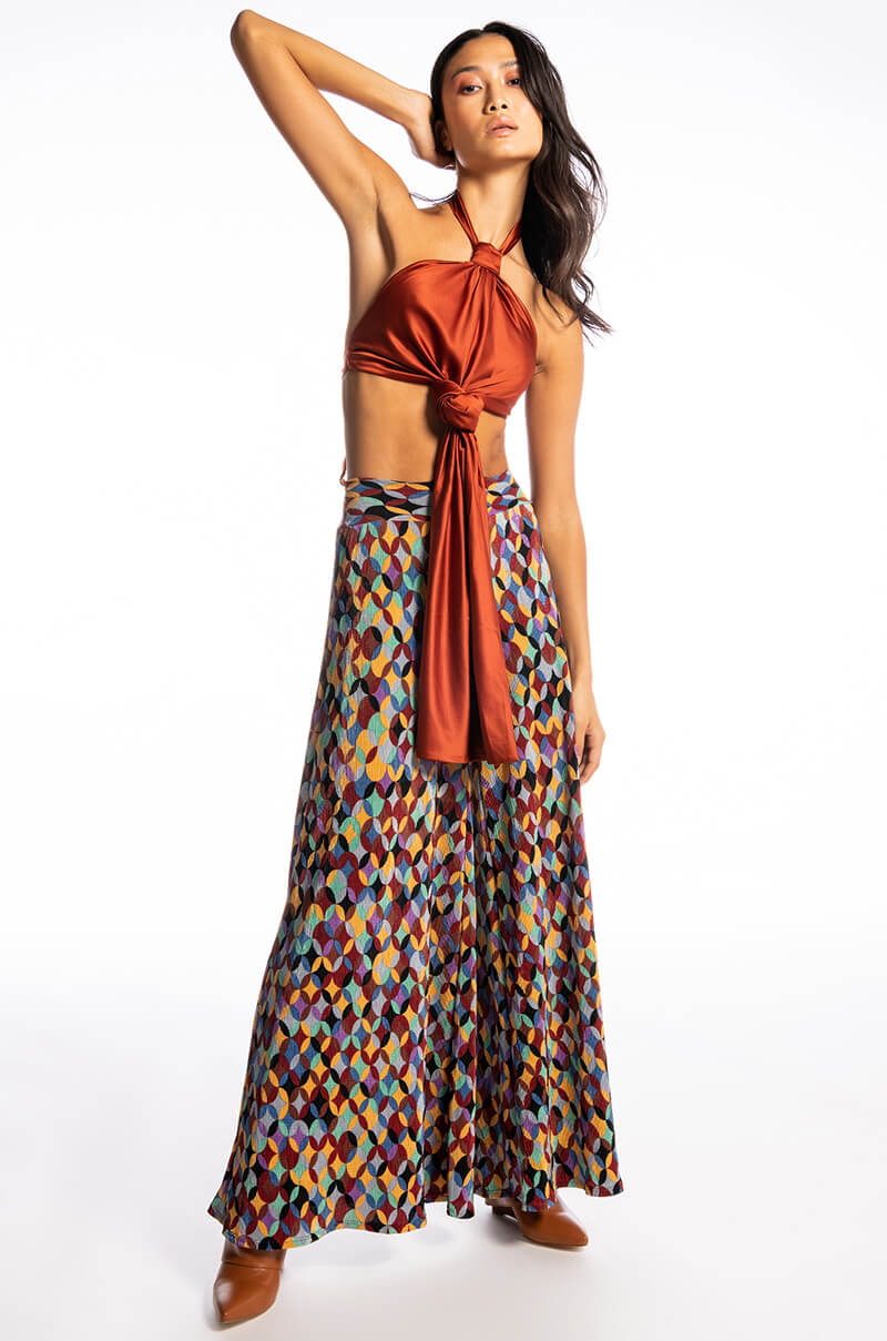 NO PROMISES PALAZZO PANTS