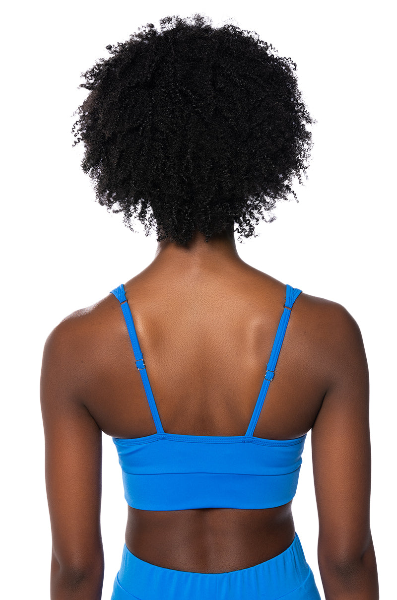 ITS THE PAXTON LUXE BRALETTE IN ROYAL BLUE