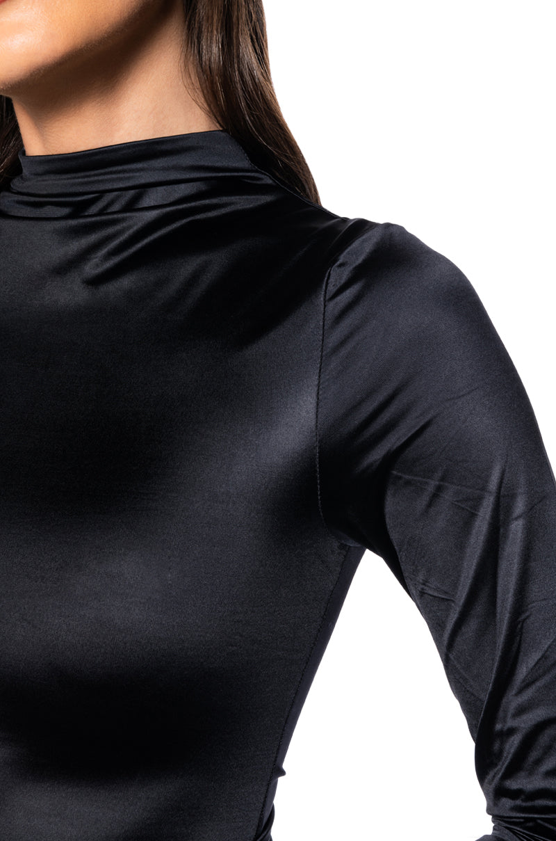PAXTON NEW SHINE REVERSIBLE ZIP UP BODYSUIT