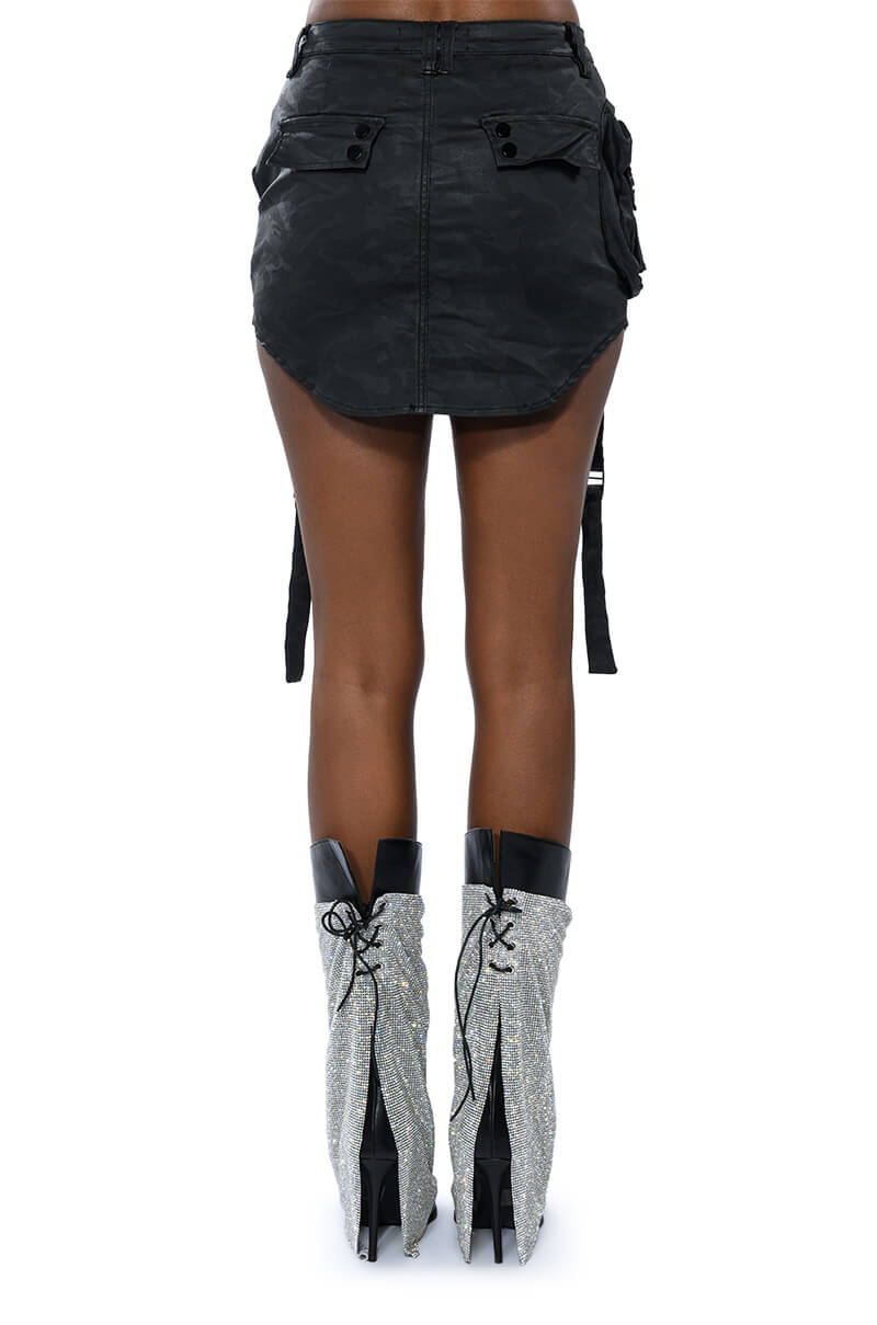 RANGER CAMO MINI SKIRT