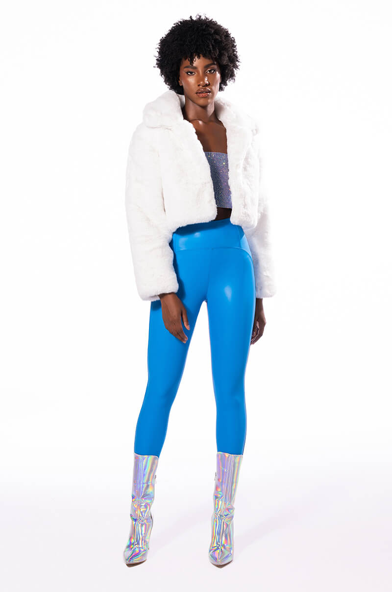 RIO HIGH RISE LEGGING WITH 4 WAY STRETCH