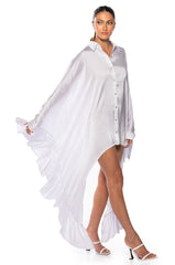 RONNI BUTTON DOWN SHIRT DRESS