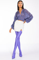 CONNIE LACE LONG SLEEVE TOP