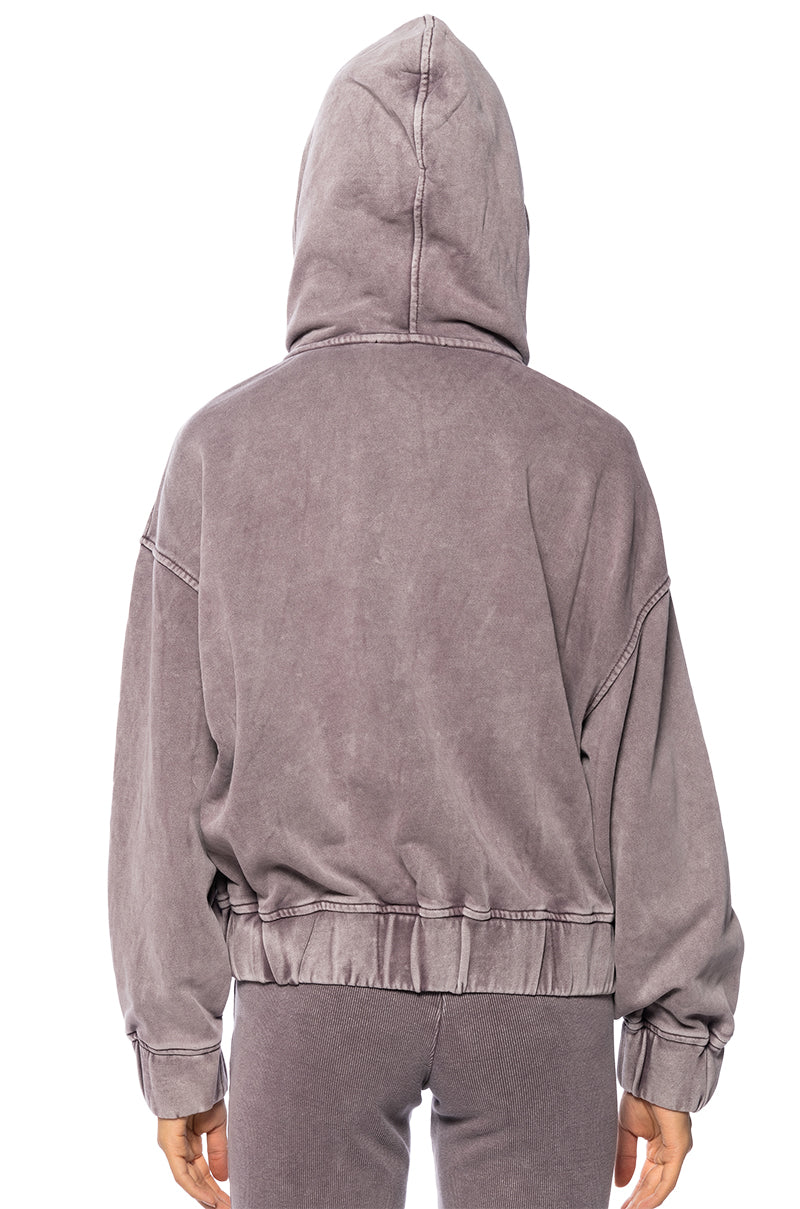 HURRICANE FULL LENGTH ZIP UP HOODIE